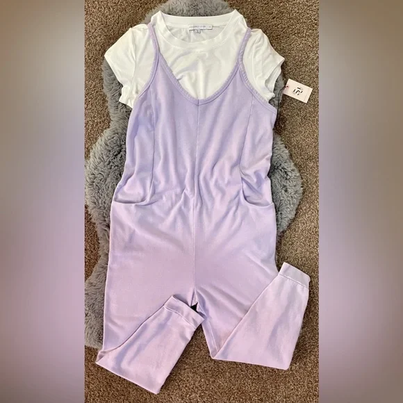 Sincerely Jules Light Purple Casual Jumpsuit - Picture 4 of 10
